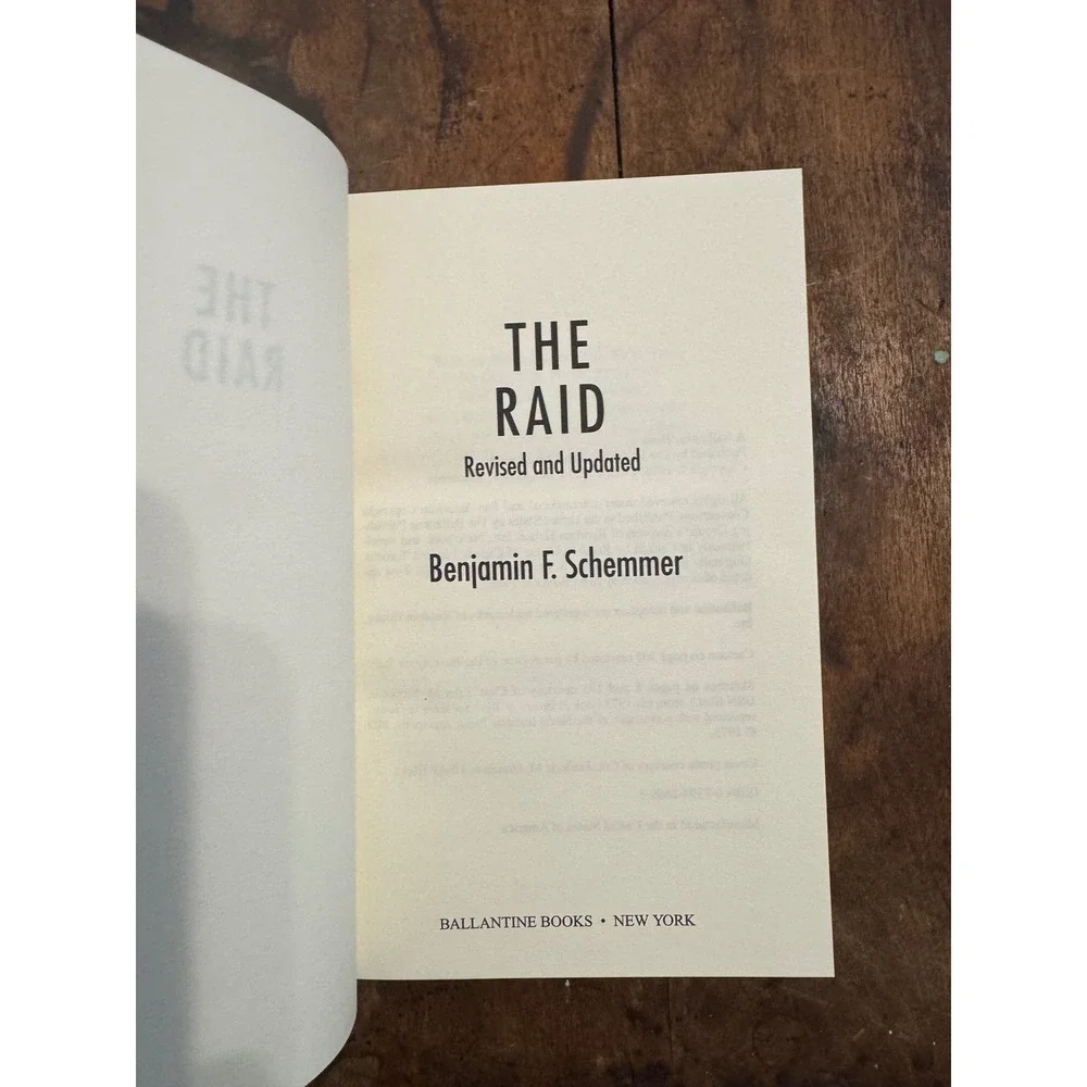 Ballantine Books raid son